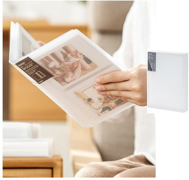 포트북 티켓 포켓앨범 커플사진첩 .5x12cm 스토리 돌 샵