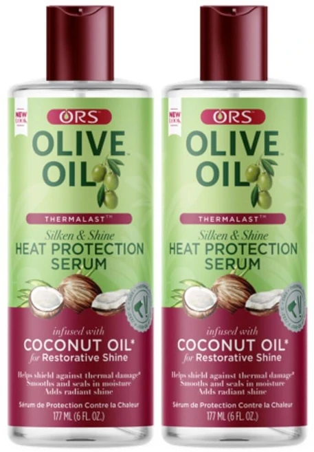 ORS 올리브 오일 열 보호 헤어 세럼 177ml 2개 1세트 - 쿠팡