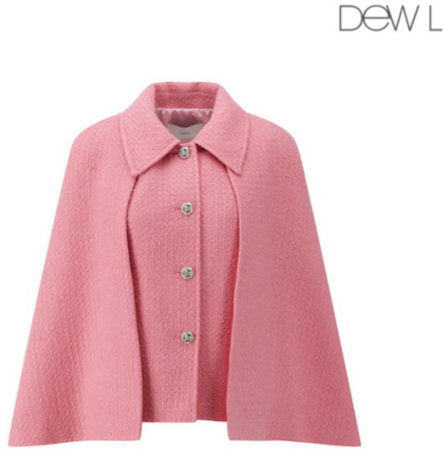 듀엘 케이프 스타일 트위드 자켓 PKL251PSF001DH5565228