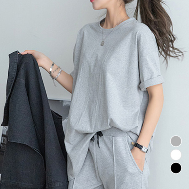 [나크21] (55~120) 루즈핏 반팔 티셔츠 KOA-T-27