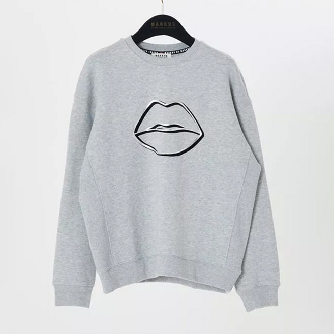 기모 스웻 맨투맨 티셔츠 여성용