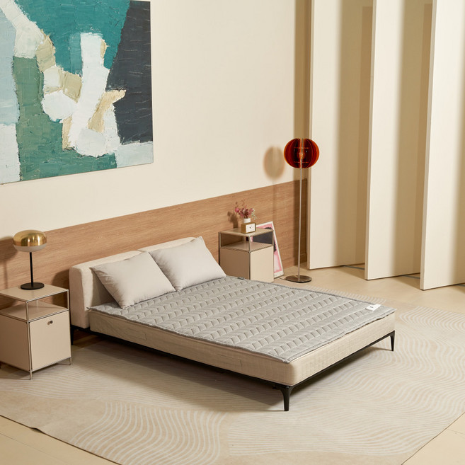 본사 공식 카보니 IOT 탄소매트 카본 전기매트, 텐셀 싱글 기본형