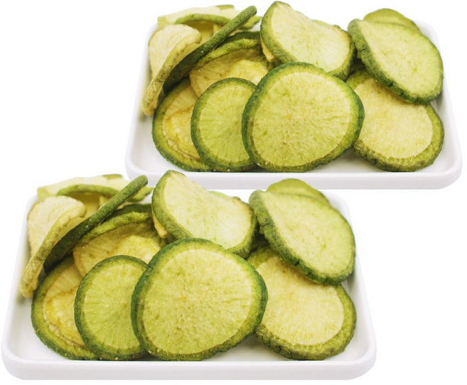 국내제작 강아지 수제 간식 나도 NADO 청무_ 저온건조 건강에 좋은 비건 채소 애견 간식, 2개