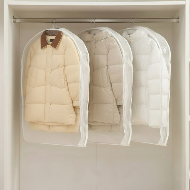 모노피커 패딩 정리 옷걸이형 압축팩, 1개, 3개입