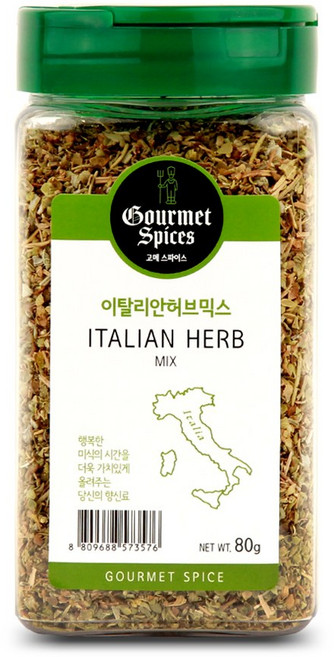 수입산 고메스파이스 이탈리안 허브믹스 향신료 80g, 1개