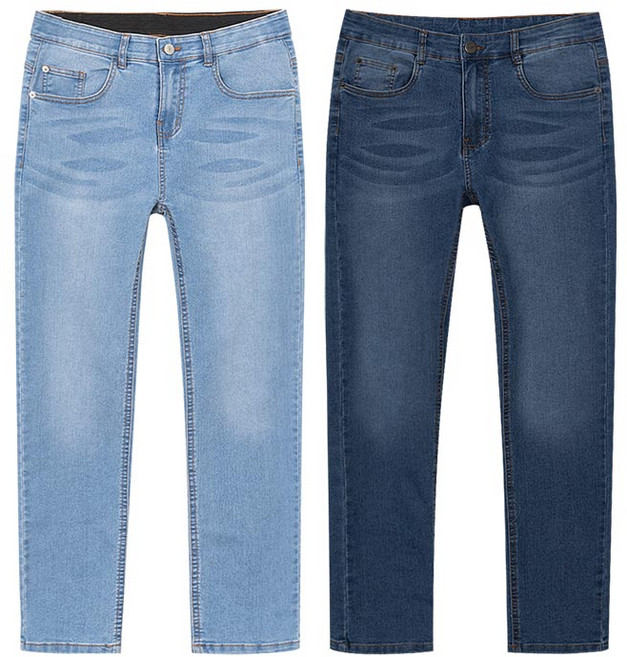 (당일발송) 워싱 강력스판 스트레이트핏 청바지 데님 팬츠 테이퍼드