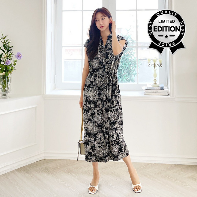 [당일출고] [루시다]세라핀 차이넥 원피스