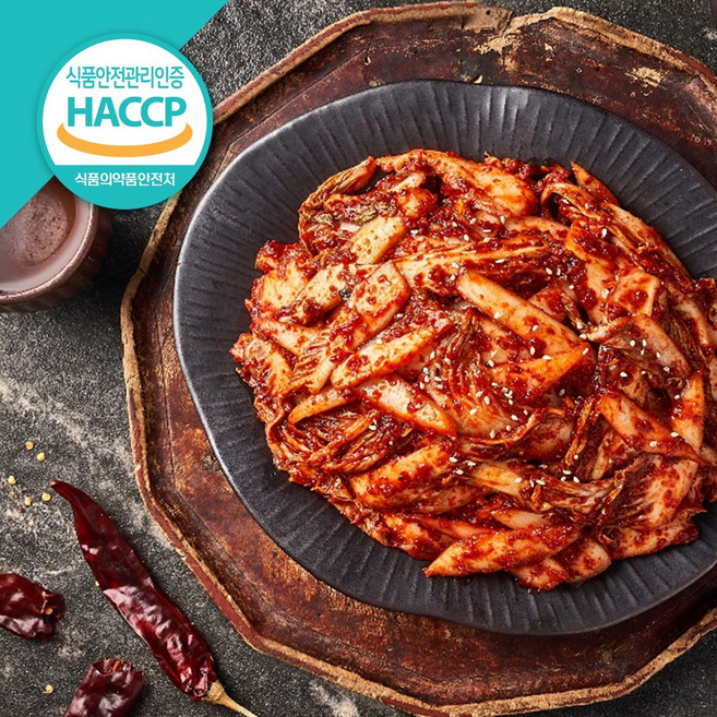 배추겉절이 김장김치 국내산 삼대본가김치 당일주문 생산 1단계(맛있게 매운맛), 1.5kg, 1개