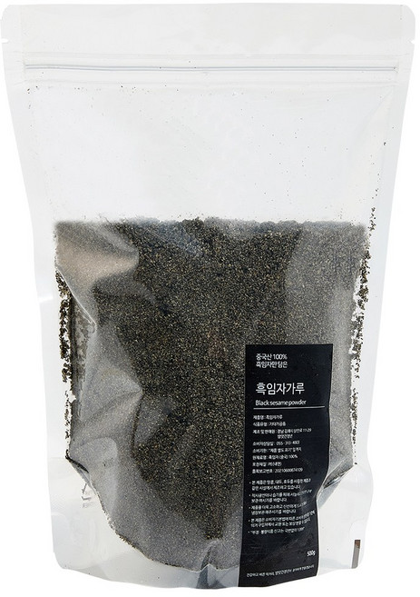 방앗간청년 깊고 구수하게 볶은 흑임자 검은깨 가루, 500g, 1개