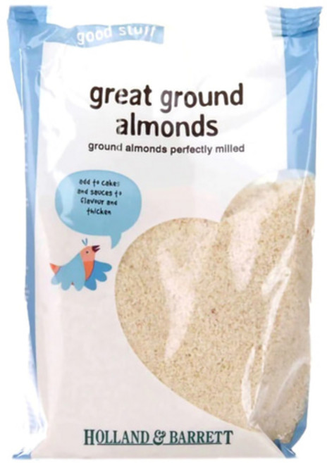 Holland & Barrett H&B 홀랜드앤바렛 그레잇 그라운드 아몬드 가루 350g 분말 파우더 Ground, 1개