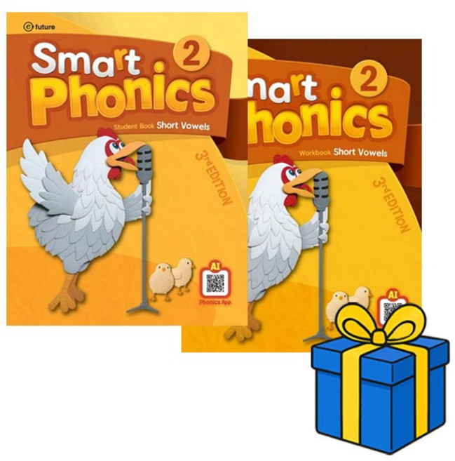 이퓨쳐 스마트 파닉스 Smart Phonics 2 세트 Student Book+Workbook 총 2권 (3rd)