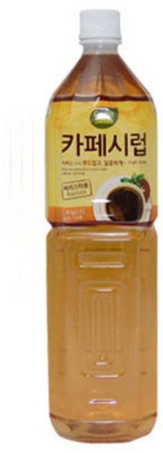 그린스위트 카페시럽, 1.5L, 1개