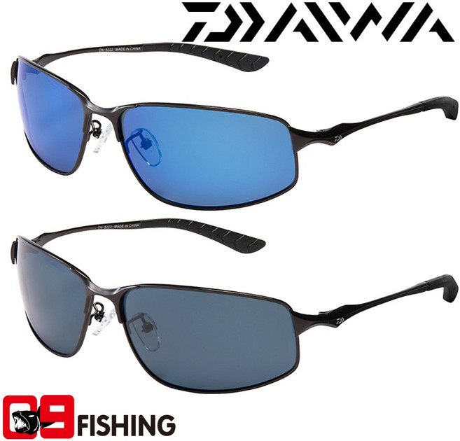 [09피싱]다이와 DN-8222 스포츠 편광 선글라스 낚시용, DN-8222 그레이, 1개