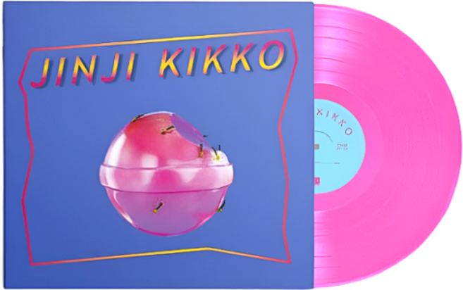 진지키코 LP 투명핑크바이닐 선셋롤러코스터 Jinji Kikko Sunset Rollercoaster 한정반 넘버링, LP판