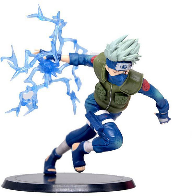 치도리 질주 카카시 피규어 장식품 모델 장난감 나루토 굿즈, 1개