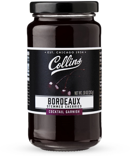 Collins 波爾多帶柄櫻桃雞尾酒飾品, 283g, 1個