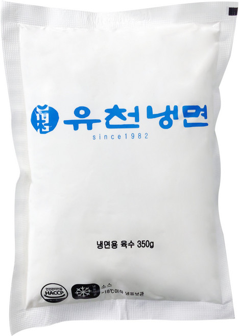 냉면육수 소고기맛 냉면육수 냉동육수 물냉면육수 냉면육수팩 냉면육수세트 350g 유천냉면, 5개