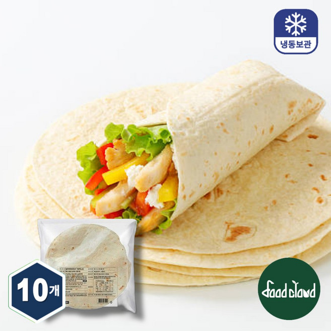 세미원 밀또띠아 10인치 774g (64.5g x 12장), 12개