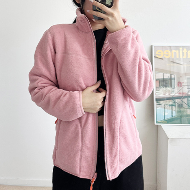 데일로엔 여성 리버시블 양면 폴리스 자켓