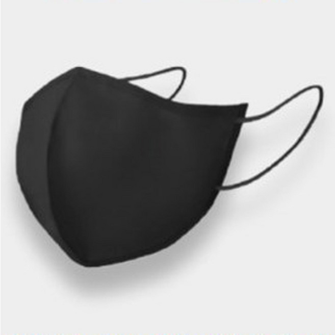 저스트아이스 수영장 목욕탕 헬스장 숨쉬기 편한 마스크, 1개입, 1개, 블랙 아동