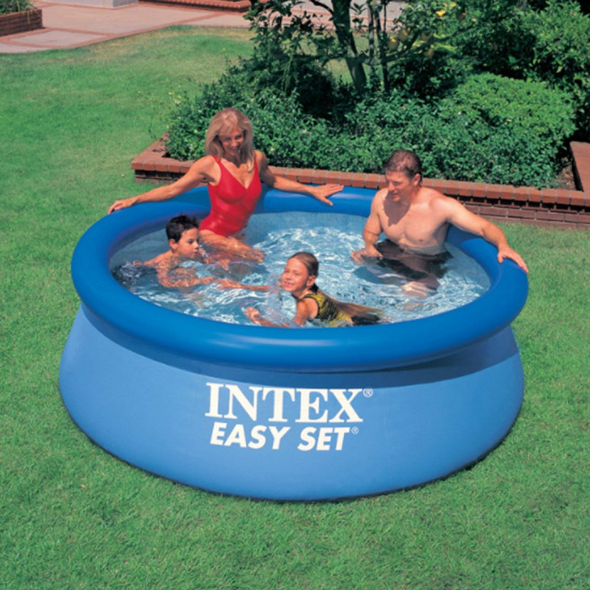 인텍스 에어 가족 풀장(244x76cm) 야외 패밀리수영장, 단품, 1개