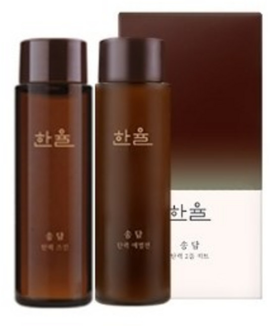 한율 송담 탄력 2종 키트 [한율 송담 탄력 스킨 50ml + 한율 송담 탄력 에멀젼 50ml) 여행용, 1세트