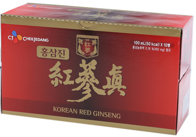 홍삼진100mlx10/CJ-4개, 100ml