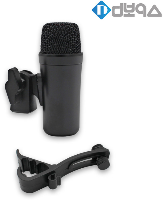 디보이스 DX610 드럼 마이크 탐탐 스네어 드럼용 다이나믹 악기 마이크, 1개