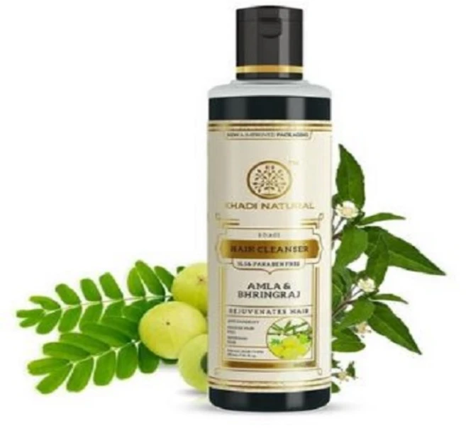 Khadi Natural Amla Bhringraj Shampoo 210 Ml, 1개, 210ml - 쿠팡