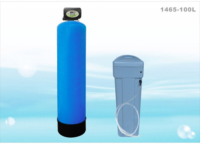 ADD-100L 全自動樹脂軟化器 1465-100L 含鹽桶 附10kg鹽錠 NSF認證, 詳見包裝