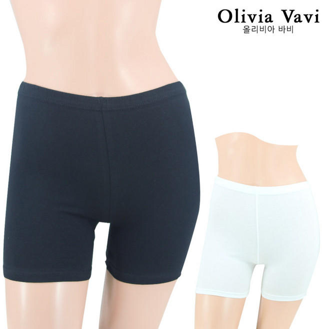 쉬즈언더웨어 국내생산 P003 면스판 3부