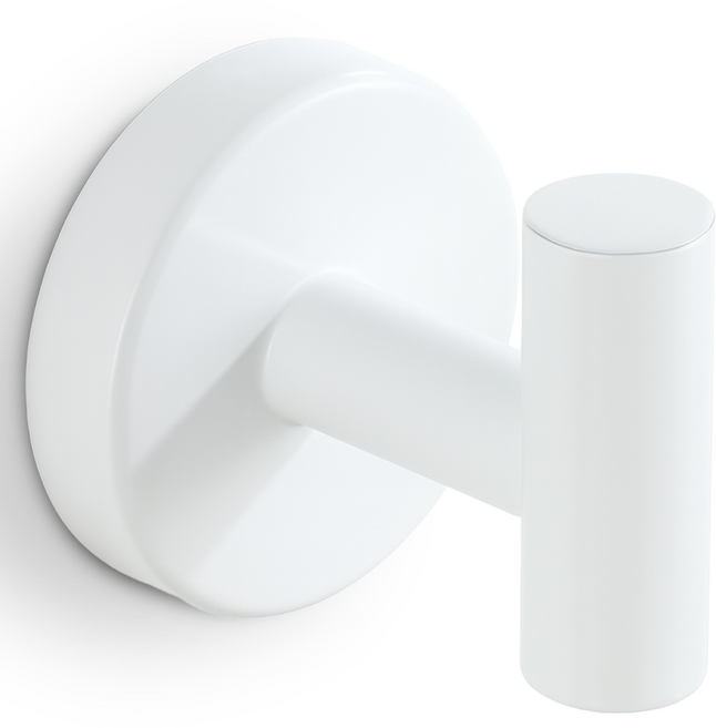 내집클로버 흡착식고리 노바스텐후크 주방 욕실 옷방 다용도 걸이, 1개, 화이트