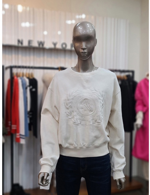 제시뉴욕 레터링 맨투맨티셔츠 AEM5SZNSTZ2200BG