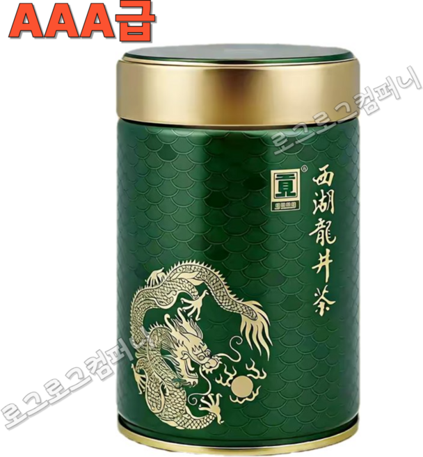 공패 AAA급 특급 용정차 용정촌 두향 서호용정 명전3A급 고급 룽진 녹차, 1개, 1개입, 50g