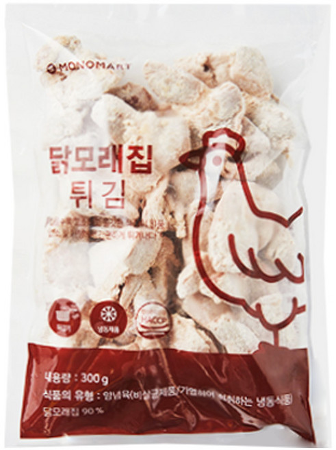 도매 한박스 모노 닭모래집 튀김 안주용 300g, 30개