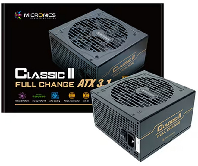 마이크로닉스 Classic 2 풀체인지 800W 80PLUS 230V