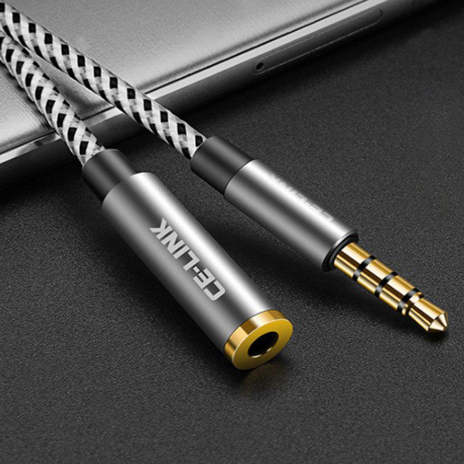 CE 무산소 구리 케이블 오디오케이블 젠더 연결재 연장케이블 이어폰케이블 헤드폰케이블 헤드폰연장선 이어폰연장선 구리선 노트북케이블, 1개