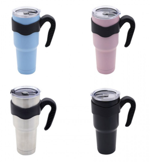 1+1 스텐대용량텀블러900ml 대형이중텀블러 2p세트 밀폐 뚜껑