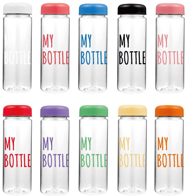 국산 마이보틀 트라이탄 물병 BPA FREE 투명 물통 주문제작 인쇄 가능 350ml 500ml 260224EA, 마이보틀 트라이탄 500ml_그린