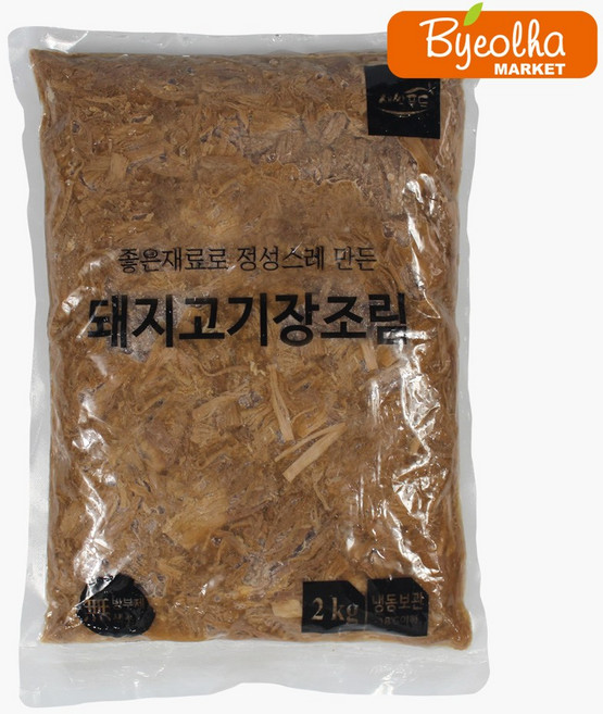 새싹푸드 돼지고기 장조림 2kg, 1개