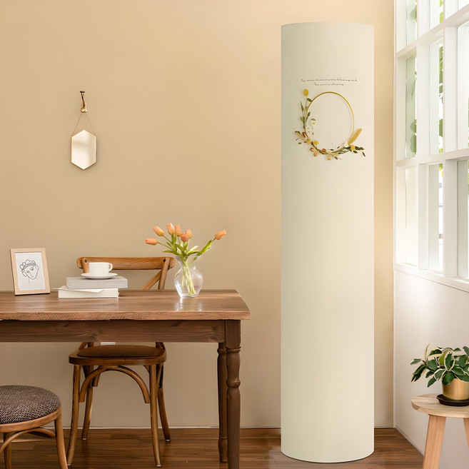 더자리 에어컨 데코 커버 스탠드형 원형, 칸타빌레