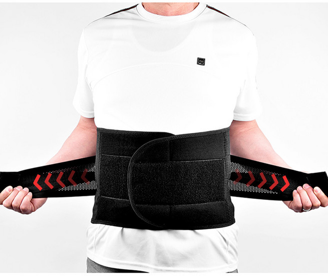생활의신 허리튼튼 바른자세 허리보호대, 1개, 블랙