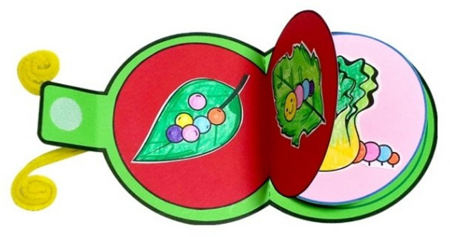 애벌레가 나비가되는 책 만들기