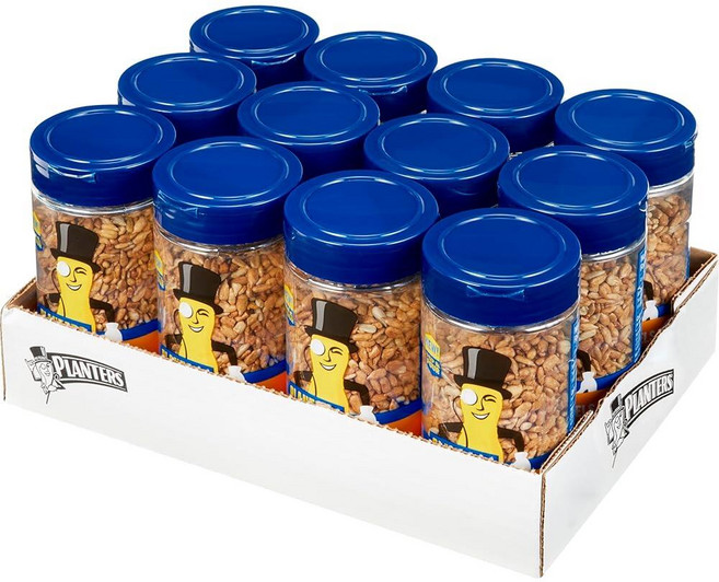 플랜터스 드라이 로스트 해바라기씨 165g 12개 1세트, 플랜터스 드라이 로스트 해바라기씨 165g 12개 1세