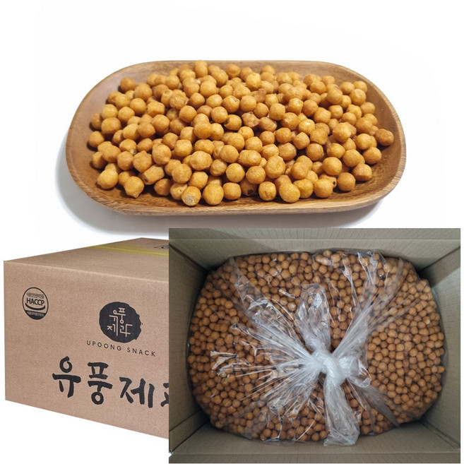 유풍제과 도라기지 (퍼핑콩) /알알이 오란다기지, 1개, 4kg