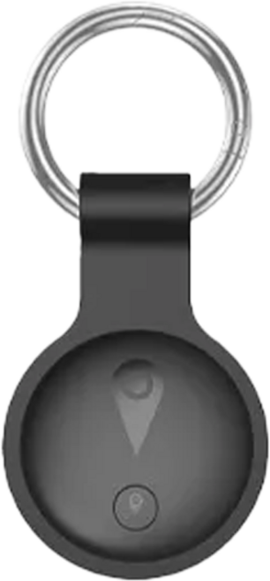 egurad 防丟追蹤器 適用 Apple Find My 網絡, 黑色 (for iPhone), 1個