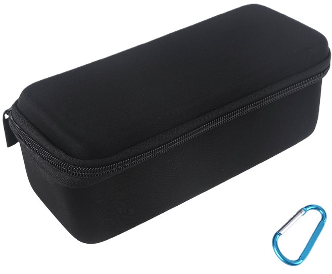 JBL과 호환되는 휴대용 소프트 여행용 케이스 하드 EVA 보관 가방 커버 프로텍터, Black