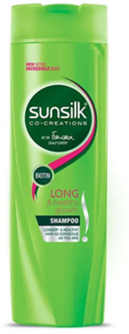 Sunsilk Shampoo Strong&Long 선실크 샴푸 스트롱&롱, 1개, 180ml