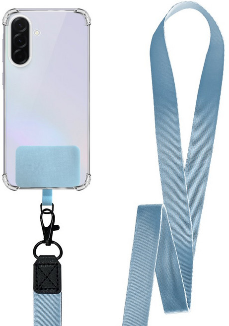 더조은셀러 스퀘어태그 스트랩 줄 에어범퍼 목걸이 케이스