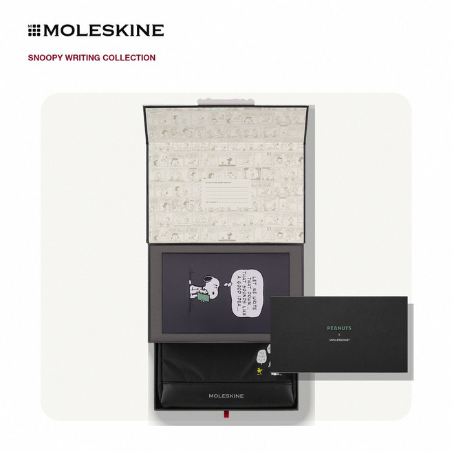 MOLESKINE X 史努比 珍藏版禮盒, 混合色, 1套